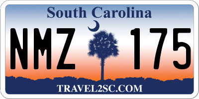 SC license plate NMZ175