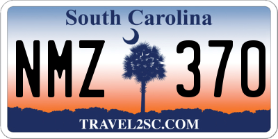 SC license plate NMZ370