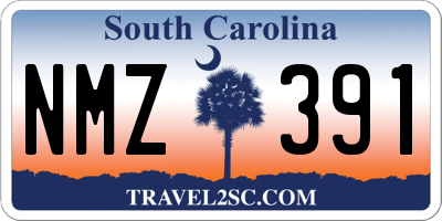 SC license plate NMZ391