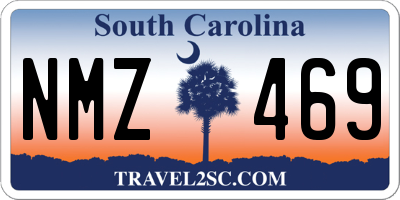SC license plate NMZ469