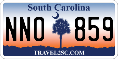 SC license plate NNO859