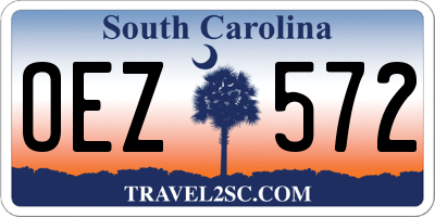 SC license plate OEZ572