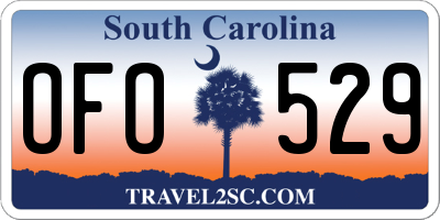 SC license plate OFO529