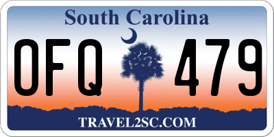 SC license plate OFQ479