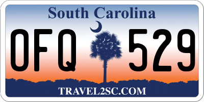SC license plate OFQ529