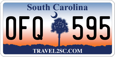 SC license plate OFQ595