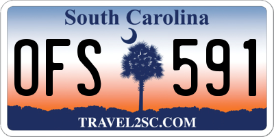 SC license plate OFS591