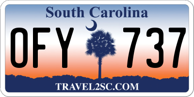 SC license plate OFY737