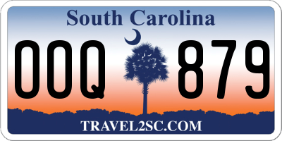 SC license plate OOQ879
