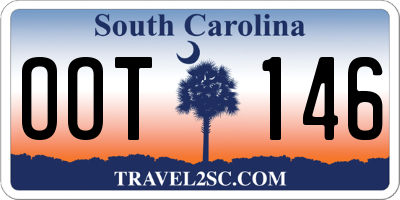 SC license plate OOT146