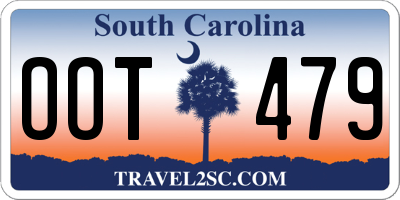 SC license plate OOT479