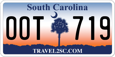 SC license plate OOT719