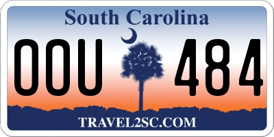 SC license plate OOU484