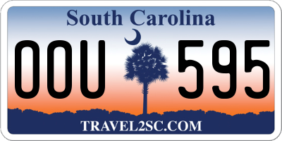 SC license plate OOU595