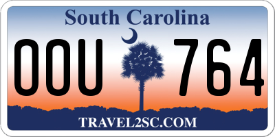 SC license plate OOU764