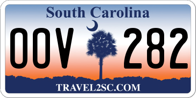 SC license plate OOV282
