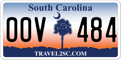SC license plate OOV484