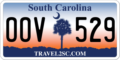 SC license plate OOV529