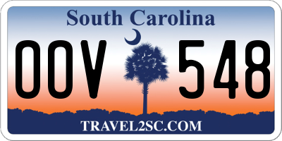SC license plate OOV548