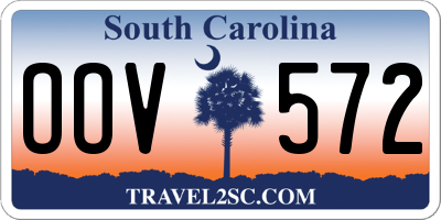 SC license plate OOV572