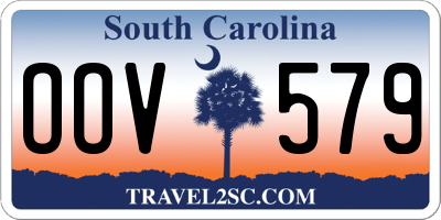 SC license plate OOV579