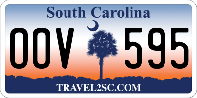 SC license plate OOV595
