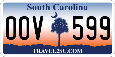 SC license plate OOV599