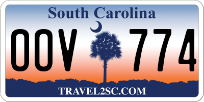 SC license plate OOV774