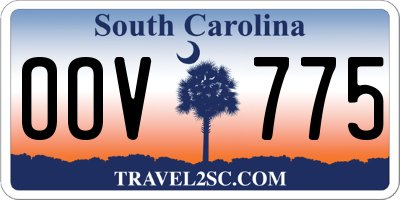 SC license plate OOV775