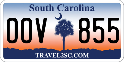 SC license plate OOV855