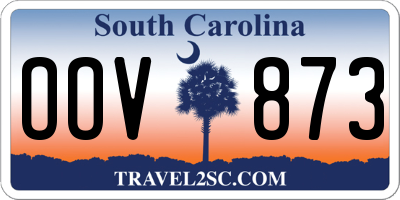 SC license plate OOV873