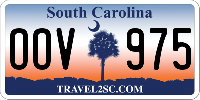 SC license plate OOV975