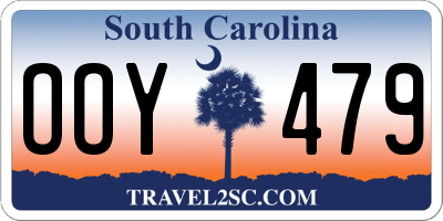 SC license plate OOY479