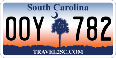 SC license plate OOY782