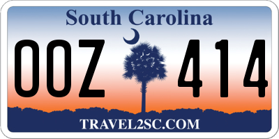 SC license plate OOZ414