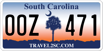 SC license plate OOZ471