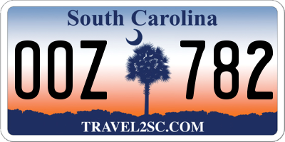 SC license plate OOZ782