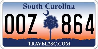 SC license plate OOZ864