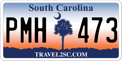 SC license plate PMH473