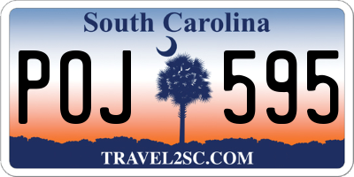 SC license plate POJ595