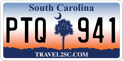 SC license plate PTQ941