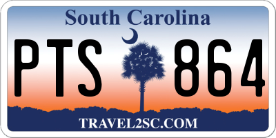 SC license plate PTS864