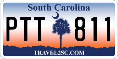 SC license plate PTT811