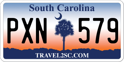 SC license plate PXN579