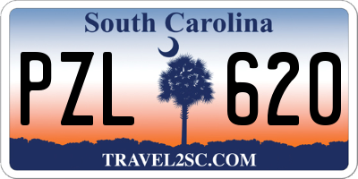 SC license plate PZL620