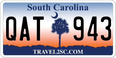 SC license plate QAT943