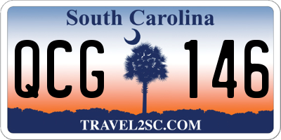 SC license plate QCG146