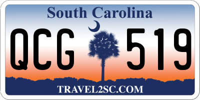 SC license plate QCG519