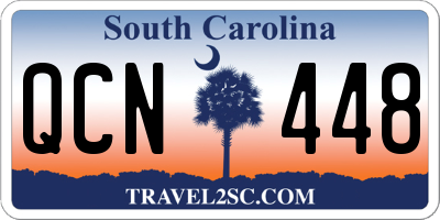 SC license plate QCN448