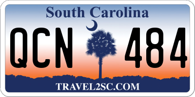 SC license plate QCN484